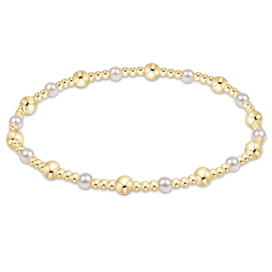 SINCERITY GOLD & PEARL 4MM