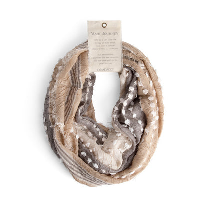 TEXTURED SUMMER INFINITY SCARF