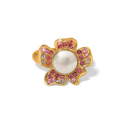 EVERBLOOM PEARL PINK RING