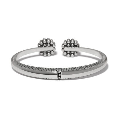 PRETTY TOUGH BLOSSOM OPEN HINGED BANGLE