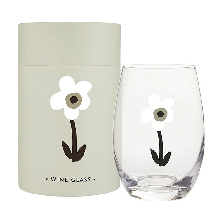 LITTLE HAPPY WINE GLASS
