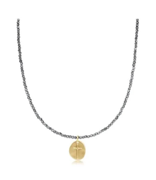 FACATED HEM INSPIRE CHOKER 17 INCH