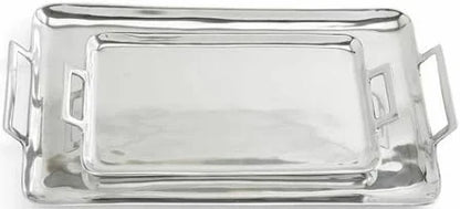TOZAI TRAY IN SILVER