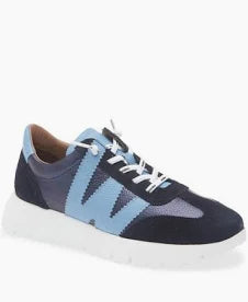 WONDERS NOCHE NAVY SNEAKERS