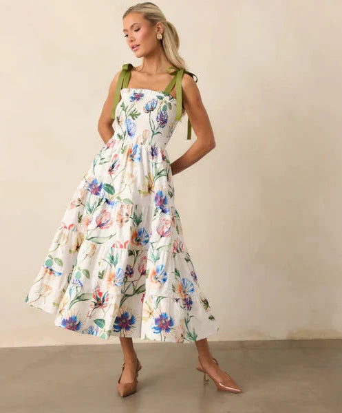 AUREA MIDI DRESS