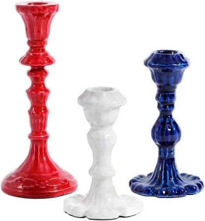 AMERICANA CANDLE HOLDERS