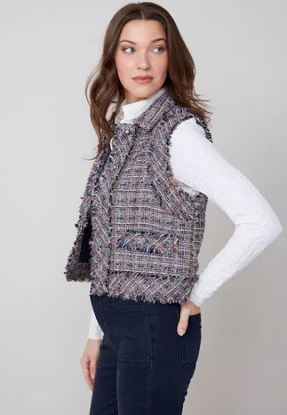 POSH TWEED VEST