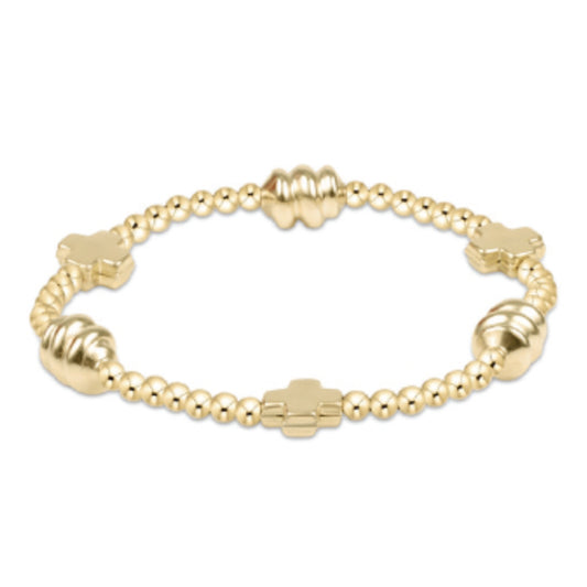 SIGNATURE CROSS ADMIRE GOLD 3MM