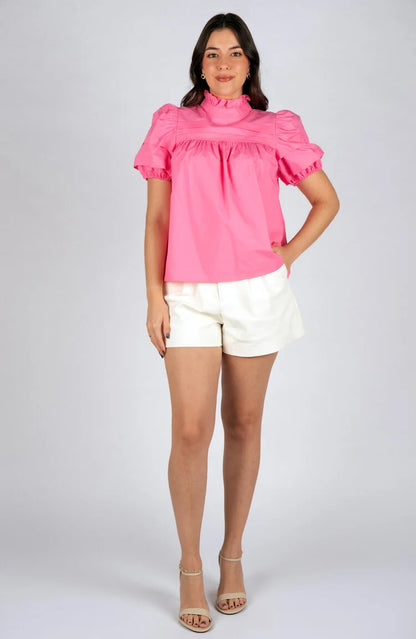 TAFFY PINK BRODY TOP