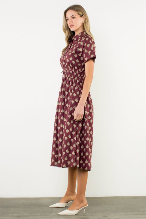 MAROON ME DRESS