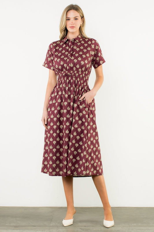 MAROON ME DRESS