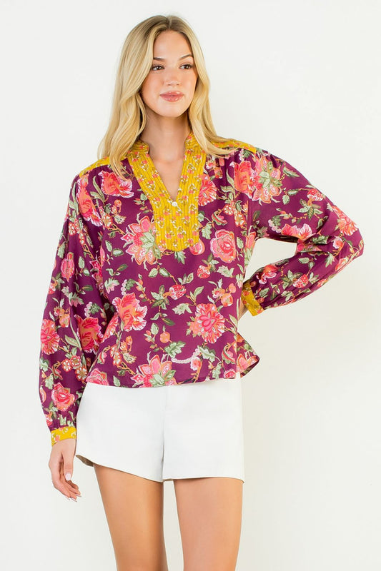 MERLOT BLOOM TOP