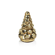 Glass Tree Scented Candle 6.5"- Siberian Fir