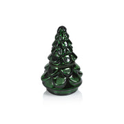 Glass Tree Scented Candle 6.5"- Siberian Fir