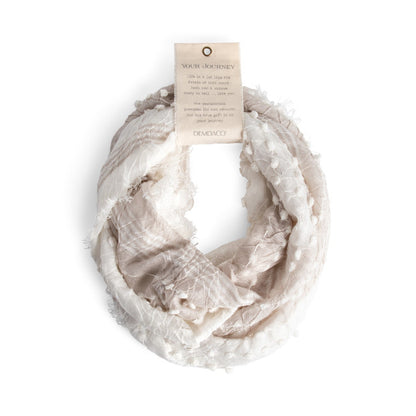 TEXTURED SUMMER INFINITY SCARF