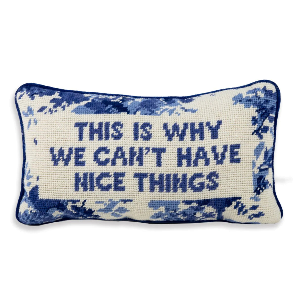 FURBISH NEEDLEPOINT PILLOWS