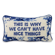 FURBISH NEEDLEPOINT PILLOWS