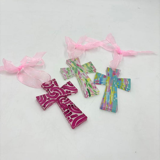 RIBBON CROSS BY HALEY BUSH