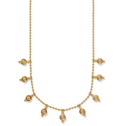 TWINKLE MOS DROPLET NECKLACE