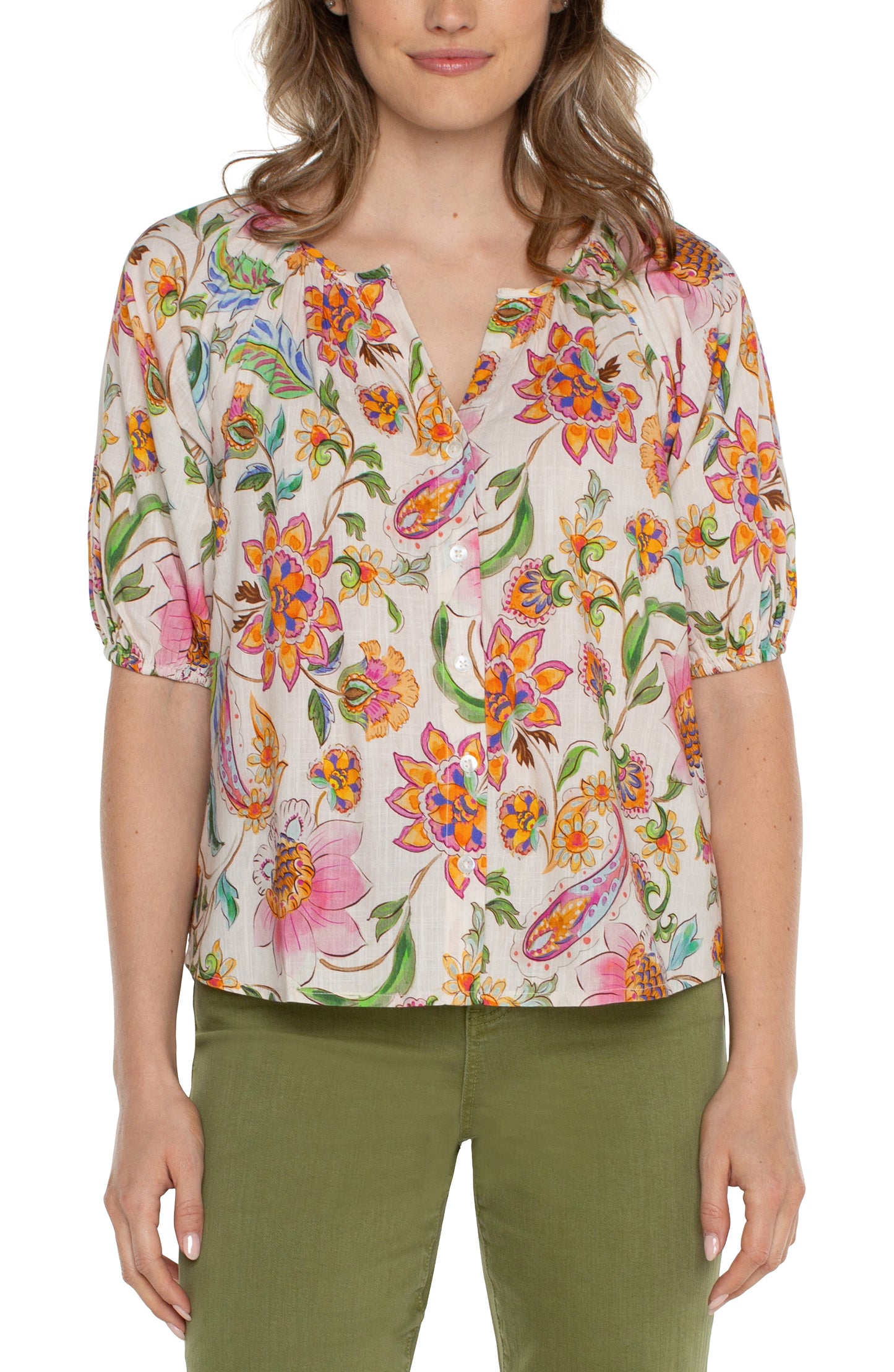 TIPPY FLORAL TOP