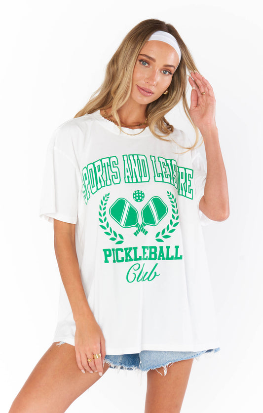 PICKLEBALL CLUB GRAPHIC AIRPORT TEE