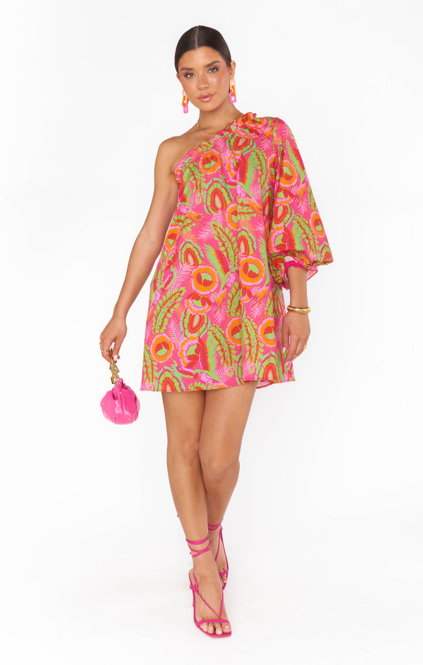 show me your mumu high volume mini dress Lisa Mini Dress ~ Black Luxe Satin Show Me Your Mumu