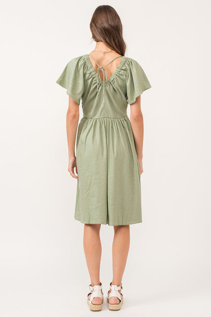 EUCALYPTUS SAGE DRESS
