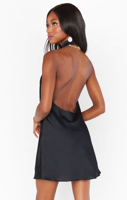 JASMINE HALTER MINI DRESS