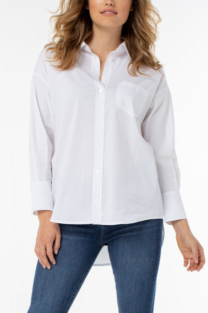 LIVERPOOL OVERSIZED BUTTON DOWN