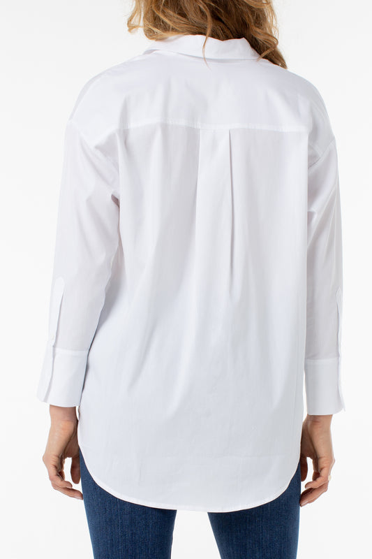 LIVERPOOL OVERSIZED BUTTON DOWN