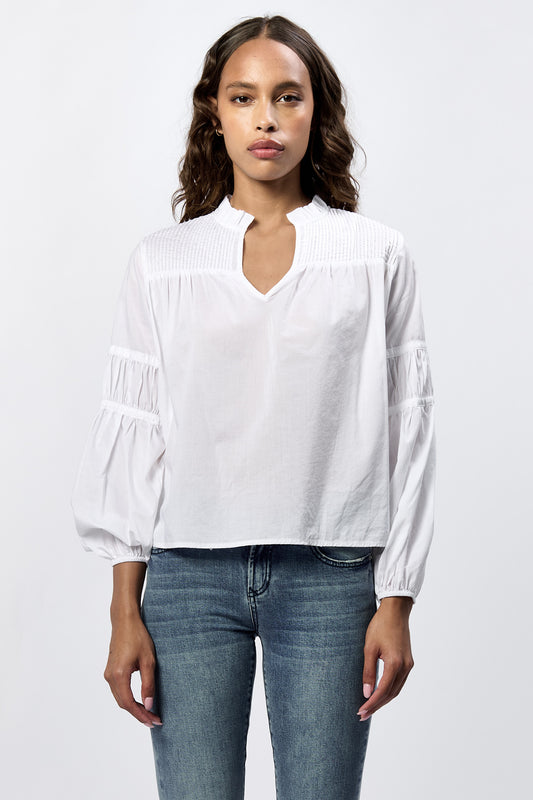 ADAGIO TOP IN WHITE