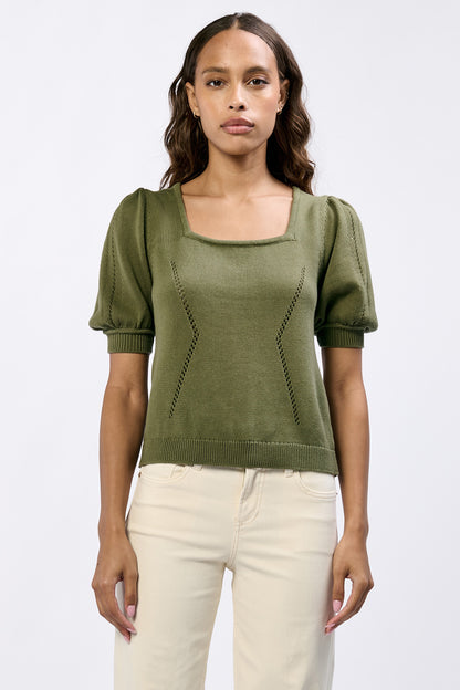 ELINE OLIVE BRANCH TOP