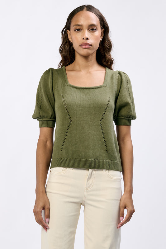 ELINE OLIVE BRANCH TOP