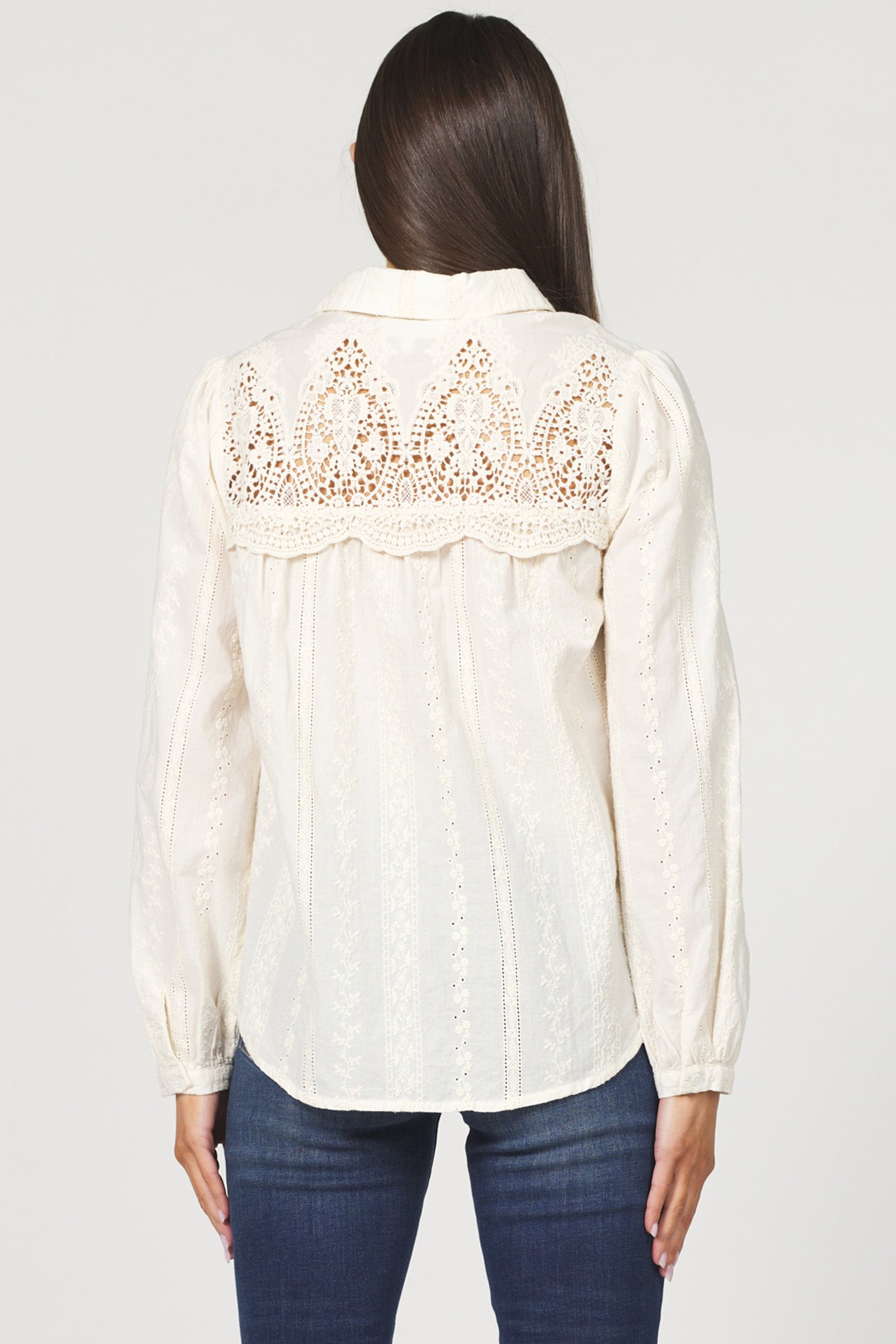 SIMONETTE IVORY TOP