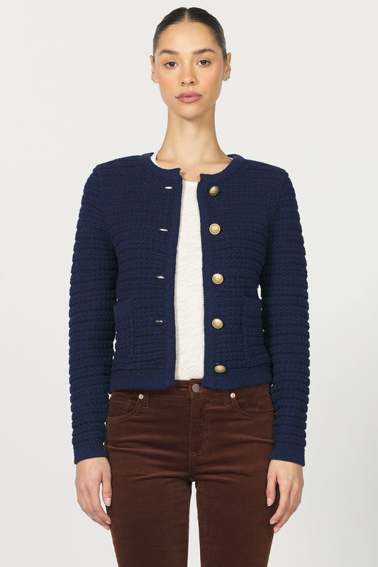BLACK IRIS CARDI