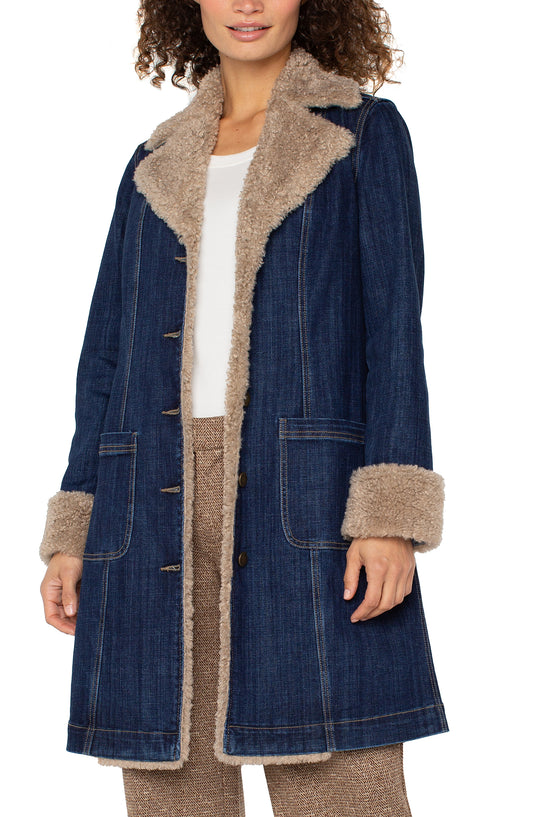 BETH SHERPA JACKET 38"