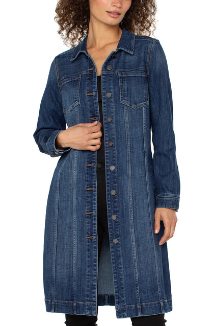 TRUCKER JACKET DRESS