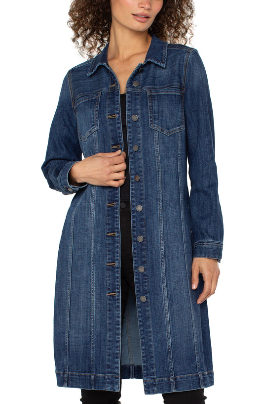 TRUCKER JACKET DRESS