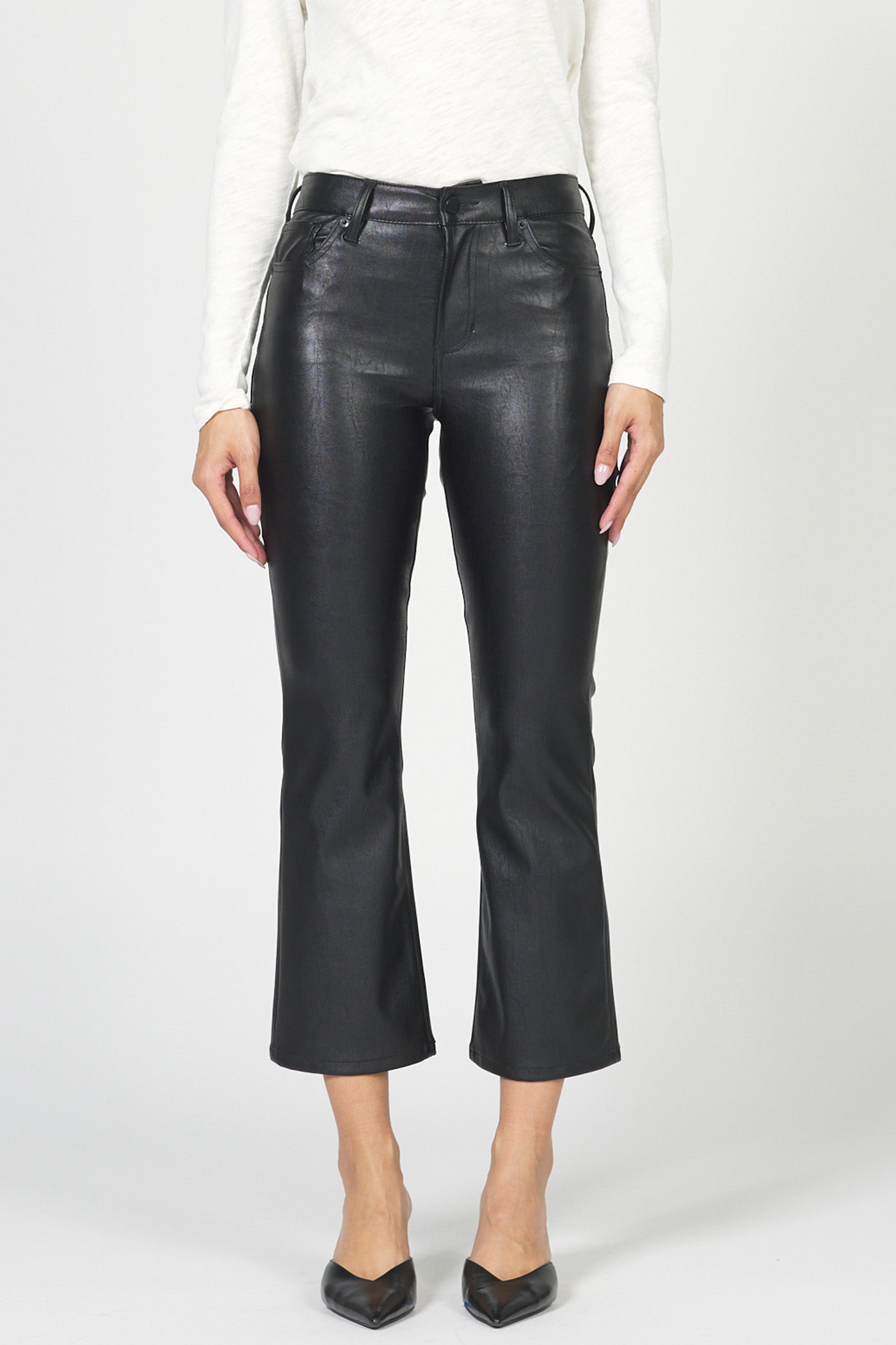 JEANNE BLACK LEATHER