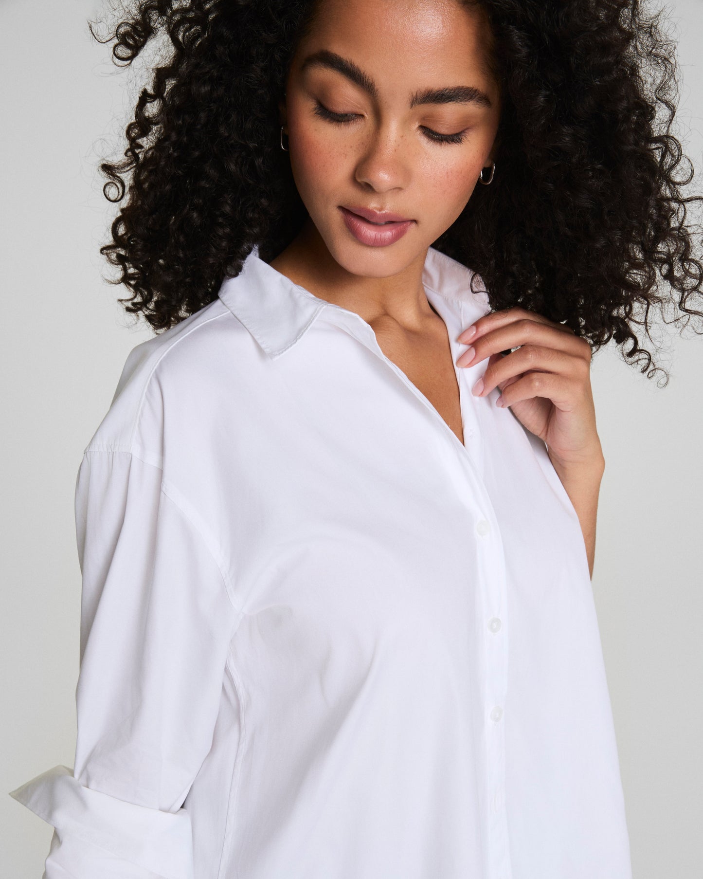 POPLIN OVERSIZED SPANXSHIRT