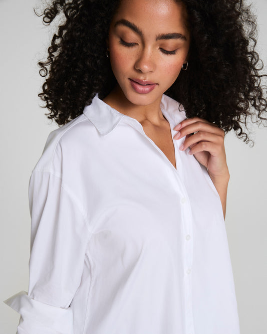 POPLIN OVERSIZED SPANXSHIRT