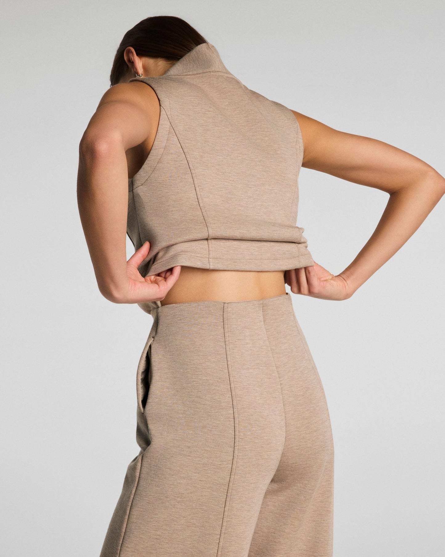 SHAWL COLLAR JUMPSUIT