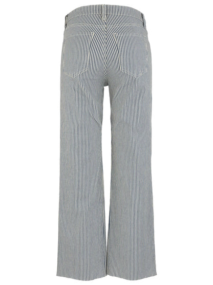 KELSEY STRIPE HIGH RISE PANT
