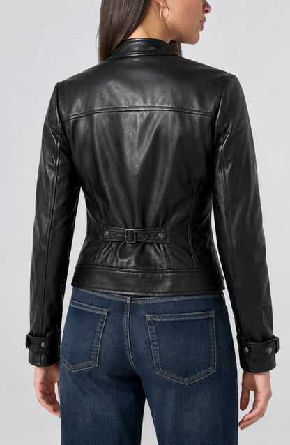 ZIP FRONT MOTO JACKET