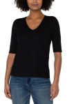 DOUBLE LAYER V TEE