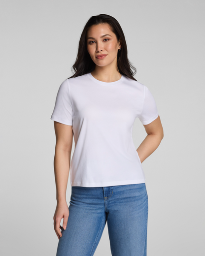 SPANX LIGHT COTTON CREW NECK