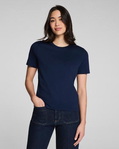 SPANX LIGHT COTTON CREW NECK