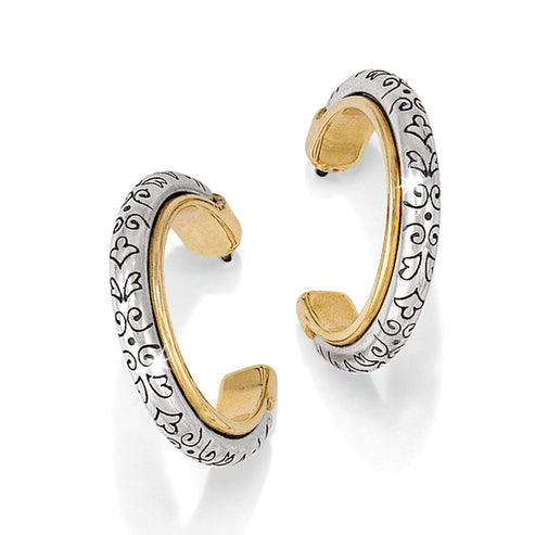 VENEZIA HOOP POST EARRINGS