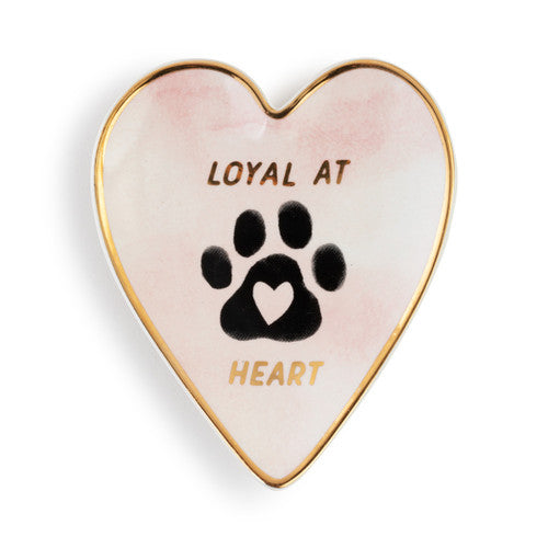 ART HEART TRINKET DISH