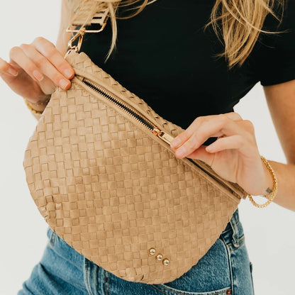 WESTLYN WOVEN BUM BAG